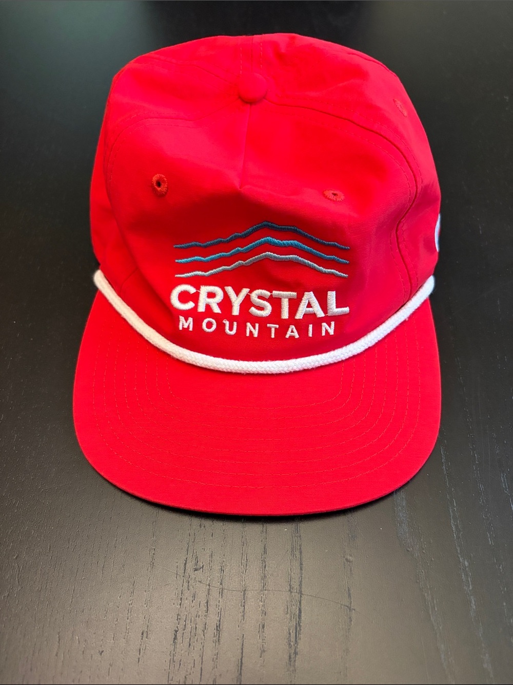 Crystal Mountain SnapBack Adjustable Camp Hat